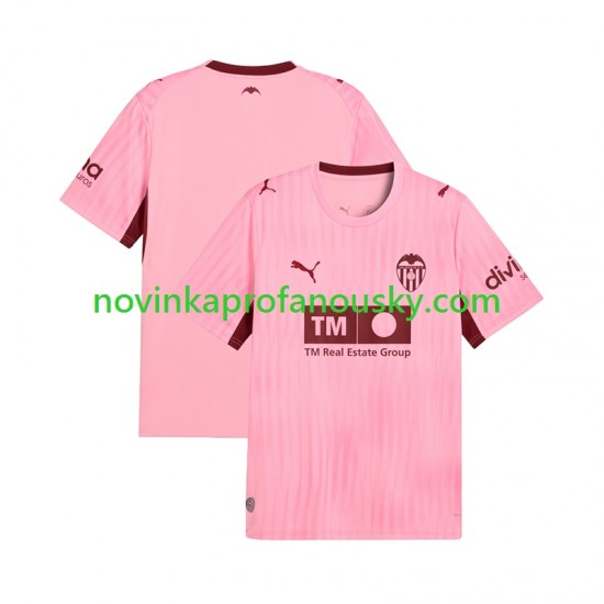 Valencia CF Dres Alternativní Fotbalové Dresy pro Muže 2026-2027 Krátký rukáv