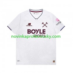 West Ham United Dres Venkovní Fotbalové Dresy pro Muže 2026-2027 Krátký rukáv