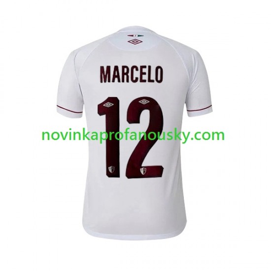 Fluminense Dres Marcelo 12 Venkovní Fotbalové Dresy pro Muže 2023-2024 Krátký rukáv