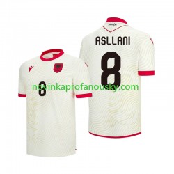 Albánie Dres Kristjan Asllani 8 Venkovní Fotbalové Dresy pro Muže MS ve fotbale 2026 Krátký rukáv