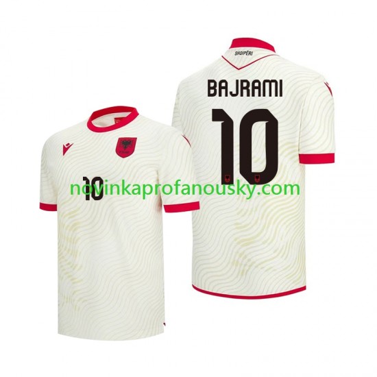 Albánie Dres Nedim Bajrami 10 Venkovní Fotbalové Dresy pro Muže MS ve fotbale 2026 Krátký rukáv