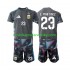 Argentina Dres Emiliano Martinez 23 Brankářské Domácí Fotbalové Dresy pro Děti MS ve fotbale 2026 Krátký rukáv