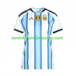Argentina Dres Domácí Fotbalové Dresy pro Ženy MS ve fotbale 2026 Krátký rukáv