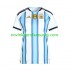 Argentina Dres Domácí Fotbalové Dresy pro Ženy MS ve fotbale 2026 Krátký rukáv