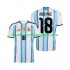 Argentina Dres Nico Paz 18 Domácí Fotbalové Dresy pro Muže MS ve fotbale 2026 Krátký rukáv