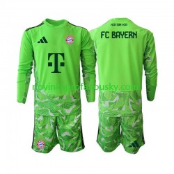 FC Bayern Mnichov Dres Brankářské Domácí Fotbalové Dresy pro Děti 2026-2027 Dlouhý rukáv