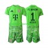 FC Bayern Mnichov Dres Manuel Neuer 1 Brankářské Domácí Fotbalové Dresy pro Děti 2026-2027 Krátký rukáv