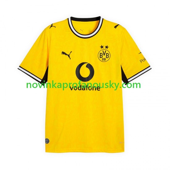 Borussia Dortmund Dres Domácí Fotbalové Dresy pro Muže 2026-2027 Krátký rukáv