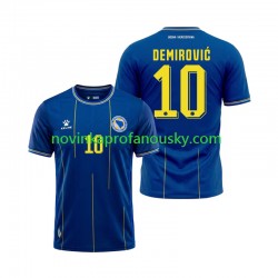 Bosna a Hercegovina Dres Ermedin Demirovic 10 Domácí Fotbalové Dresy pro Muže MS ve fotbale 2026 Krátký rukáv