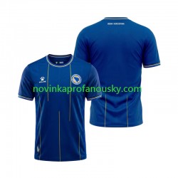 Bosna a Hercegovina Dres Domácí Fotbalové Dresy pro Muže MS ve fotbale 2026 Krátký rukáv