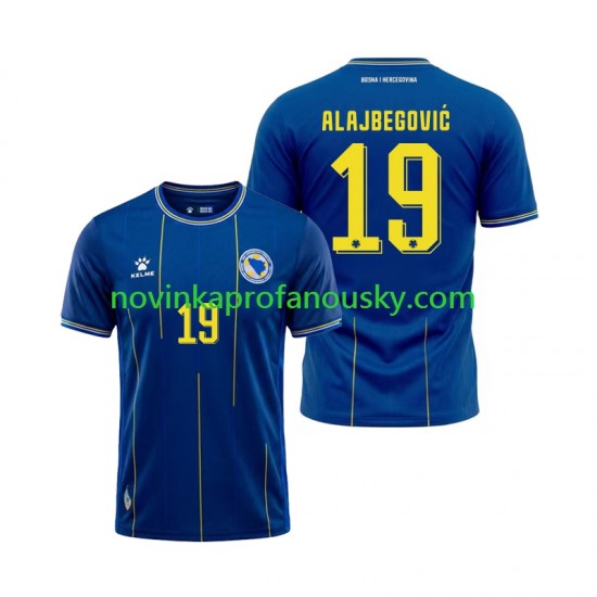 Bosna a Hercegovina Dres Kerim Alajbegovic 19 Domácí Fotbalové Dresy pro Muže MS ve fotbale 2026 Krátký rukáv