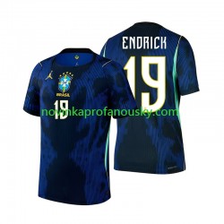 Brazílie Dres Endrick 19 Venkovní Fotbalové Dresy pro Muže MS ve fotbale 2026 Krátký rukáv