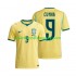 Brazílie Dres Matheus Cunha 9 Domácí Fotbalové Dresy pro Muže MS ve fotbale 2026 Krátký rukáv