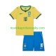 Brazílie Dres Neymar JR 10 Domácí Fotbalové Dresy pro Děti MS ve fotbale 2026 Krátký rukáv