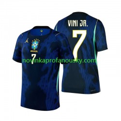 Brazílie Dres Vinicius Junior 7 Venkovní Fotbalové Dresy pro Muže MS ve fotbale 2026 Krátký rukáv
