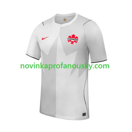 Kanada Dres Venkovní Fotbalové Dresy pro Muže MS ve fotbale 2026 Krátký rukáv