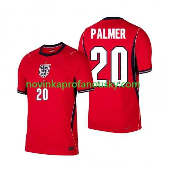 Anglie Dres Cole Palmer 20 Venkovní Fotbalové Dresy pro Muže MS ve fotbale 2026 Krátký rukáv