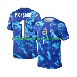 Anglie Dres Jordan Pickford 1 Brankářské Alternativní Fotbalové Dresy pro Muže MS ve fotbale 2026 Krátký rukáv