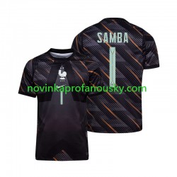 Francie Dres Brice Samba 1 Brankářské Domácí Fotbalové Dresy pro Muže MS ve fotbale 2026 Krátký rukáv
