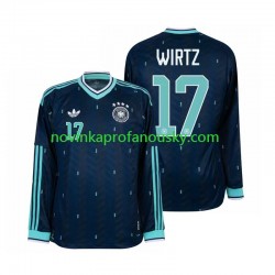 Německo Dres Florian Wirtz 17 Venkovní Fotbalové Dresy pro Muže MS ve fotbale 2026 Dlouhý rukáv
