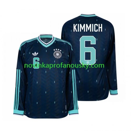 Německo Dres Joshua Kimmich 6 Venkovní Fotbalové Dresy pro Muže MS ve fotbale 2026 Dlouhý rukáv