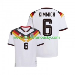 Německo Dres Joshua Kimmich 6 Domácí Fotbalové Dresy pro Muže MS ve fotbale 2026 Krátký rukáv