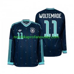 Německo Dres Nick Woltemade 11 Venkovní Fotbalové Dresy pro Muže MS ve fotbale 2026 Dlouhý rukáv