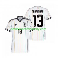 Japonsko Dres Keito Nakamura 13 Venkovní Fotbalové Dresy pro Muže MS ve fotbale 2026 Krátký rukáv