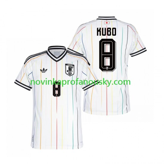 Japonsko Dres Kubo 8 Venkovní Fotbalové Dresy pro Muže MS ve fotbale 2026 Krátký rukáv