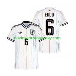 Japonsko Dres Wataru Endo 6 Venkovní Fotbalové Dresy pro Muže MS ve fotbale 2026 Krátký rukáv