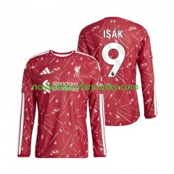 Liverpool Dres Alexander Isak 9 Domácí Fotbalové Dresy pro Muže 2026-2027 Dlouhý rukáv
