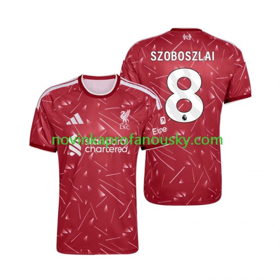 Liverpool Dres Dominik Szoboszlai 8 Domácí Fotbalové Dresy pro Muže 2026-2027 Krátký rukáv