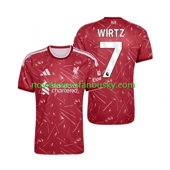 Liverpool Dres Florian Wirtz 7 Domácí Fotbalové Dresy pro Muže 2026-2027 Krátký rukáv