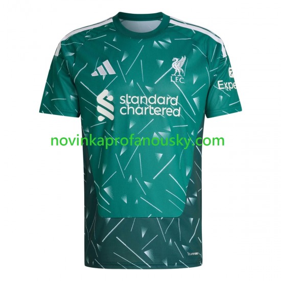Liverpool Dres Brankářské Domácí Fotbalové Dresy pro Muže 2026-2027 Krátký rukáv