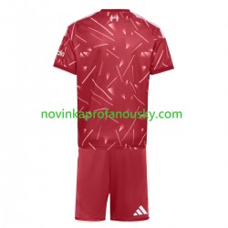 Liverpool Dres Domácí Fotbalové Dresy pro Děti 2026-2027 Krátký rukáv