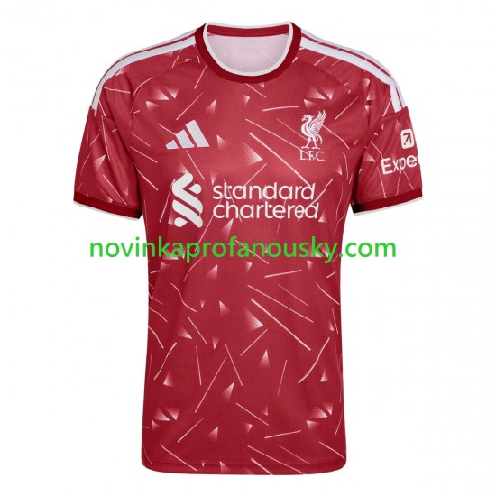 Liverpool Dres Domácí Fotbalové Dresy pro Muže 2026-2027 Krátký rukáv