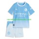 Manchester City Dres Domácí Fotbalové Dresy pro Děti 2026-2027 Krátký rukáv