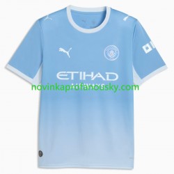 Manchester City Dres Domácí Fotbalové Dresy pro Muže 2026-2027 Krátký rukáv