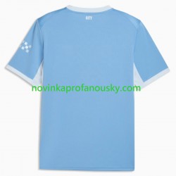 Manchester City Dres Domácí Fotbalové Dresy pro Muže 2026-2027 Krátký rukáv