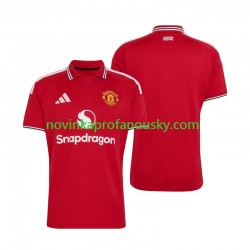 Manchester United Dres Domácí Fotbalové Dresy pro Muže 2026-2027 Krátký rukáv