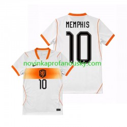 Nizozemsko Dres Memphis Depay 10 Venkovní Fotbalové Dresy pro Muže MS ve fotbale 2026 Krátký rukáv