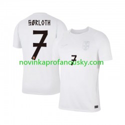 Norsko Dres Alexander Sorloth 7 Alternativní Fotbalové Dresy pro Muže MS ve fotbale 2026 Krátký rukáv