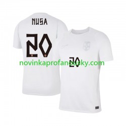 Norsko Dres Antonio NUSA 20 Alternativní Fotbalové Dresy pro Muže MS ve fotbale 2026 Krátký rukáv
