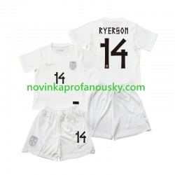 Norsko Dres Julian Ryerson 14 Alternativní Fotbalové Dresy pro Děti MS ve fotbale 2026 Krátký rukáv