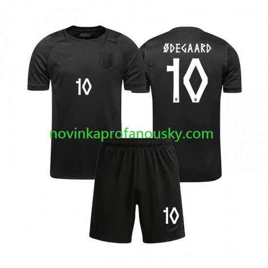 Norsko Dres Martin Odegaard 10 Venkovní Fotbalové Dresy pro Děti MS ve fotbale 2026 Krátký rukáv