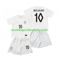 Norsko Dres Martin Odegaard 10 Alternativní Fotbalové Dresy pro Děti MS ve fotbale 2026 Krátký rukáv