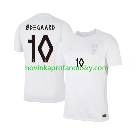 Norsko Dres Martin Odegaard 10 Alternativní Fotbalové Dresy pro Muže MS ve fotbale 2026 Krátký rukáv