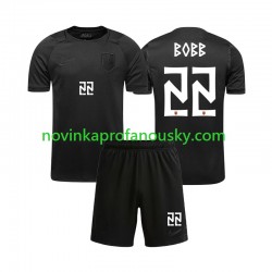 Norsko Dres Oscar Bobb 22 Venkovní Fotbalové Dresy pro Děti MS ve fotbale 2026 Krátký rukáv