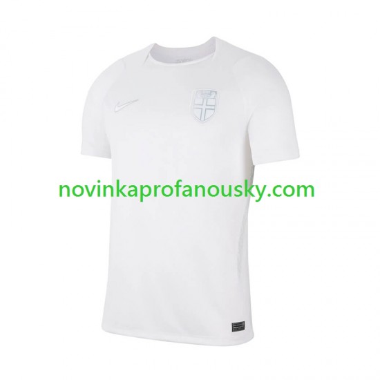 Norsko Dres Alternativní Fotbalové Dresy pro Muže MS ve fotbale 2026 Krátký rukáv