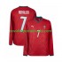 Portugalsko Dres Cristiano Ronaldo 7 Domácí Fotbalové Dresy pro Muže MS ve fotbale 2026 Dlouhý rukáv
